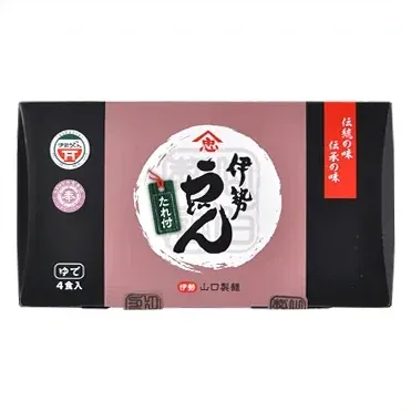 山口製麺有限会社 常温伊勢うどん 4食入（化粧箱）